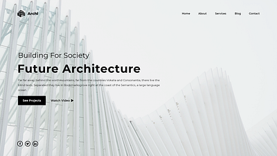 Architrecture 2 design ui ux web