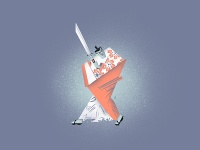 Samurai art artwork digital illustration digitalart illustration procreate samurai samurai jack