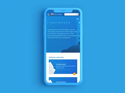 Lighthouse Finance App app brazil design finance reports and data ui