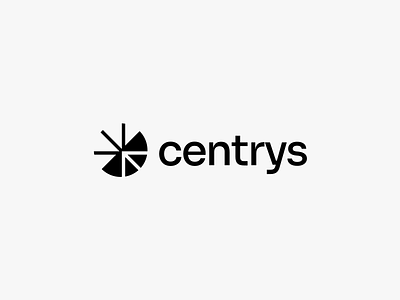 centrys abstract arrow clean icon logo minimal modern simple