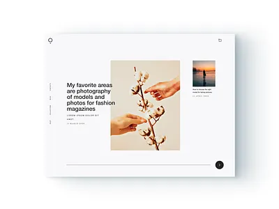 Portfolio Page adobe blog blue brand design digital dribbble figma flat minimal minimalistic portfolio sketch ui ux web web design webdesign website website design