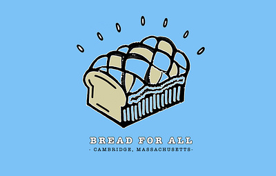 Bread For All adobe photoshop bread illustration loaf logo procreate sharpie