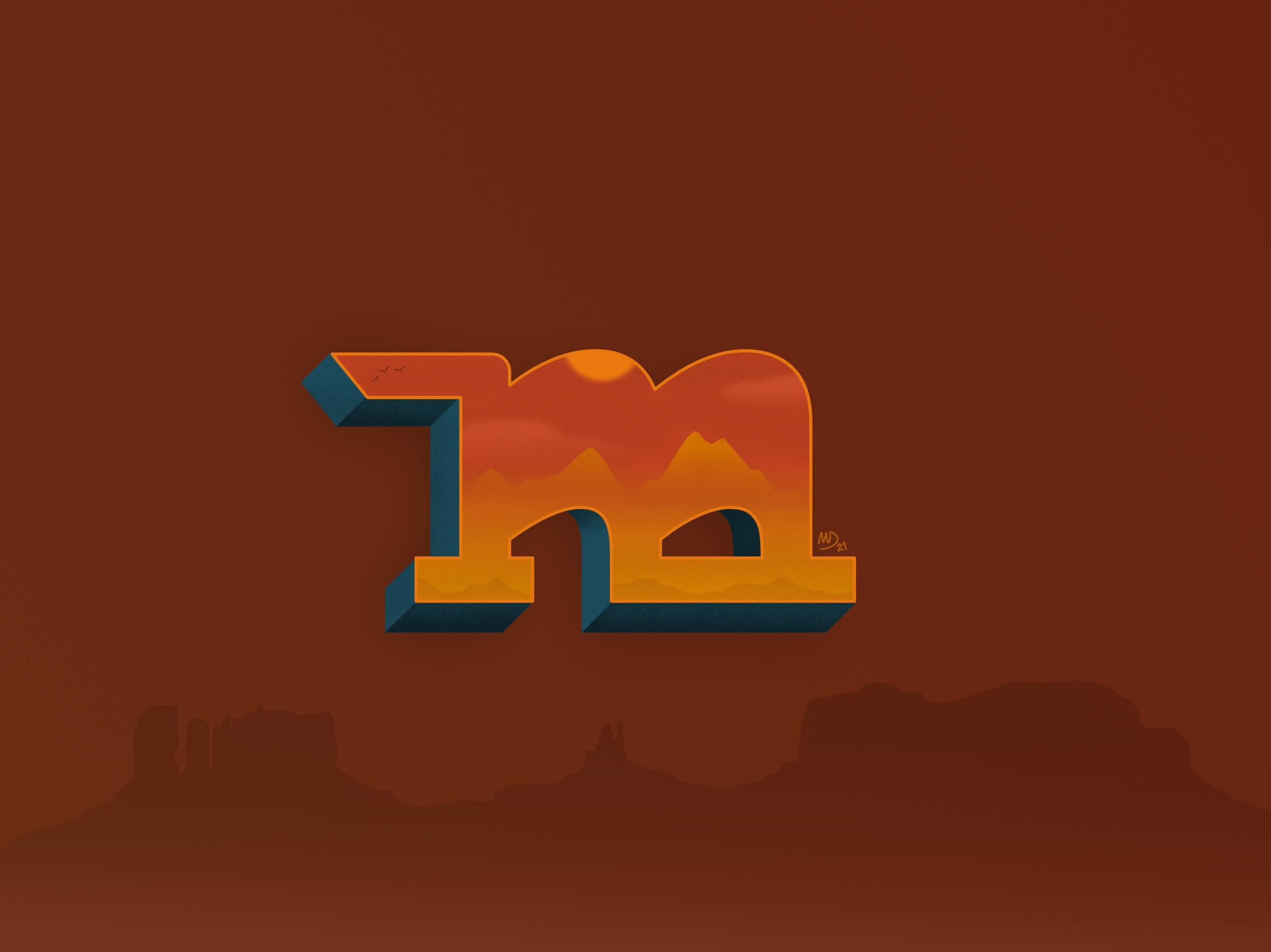 Example of Letter Study 'M'