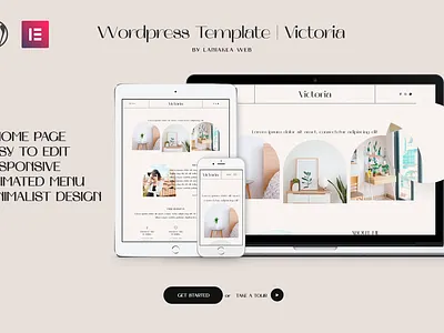 Wordpress Template with Elementor PRO design minimalist minimalist design minimalist web template template design templates web web design webdesign website website design