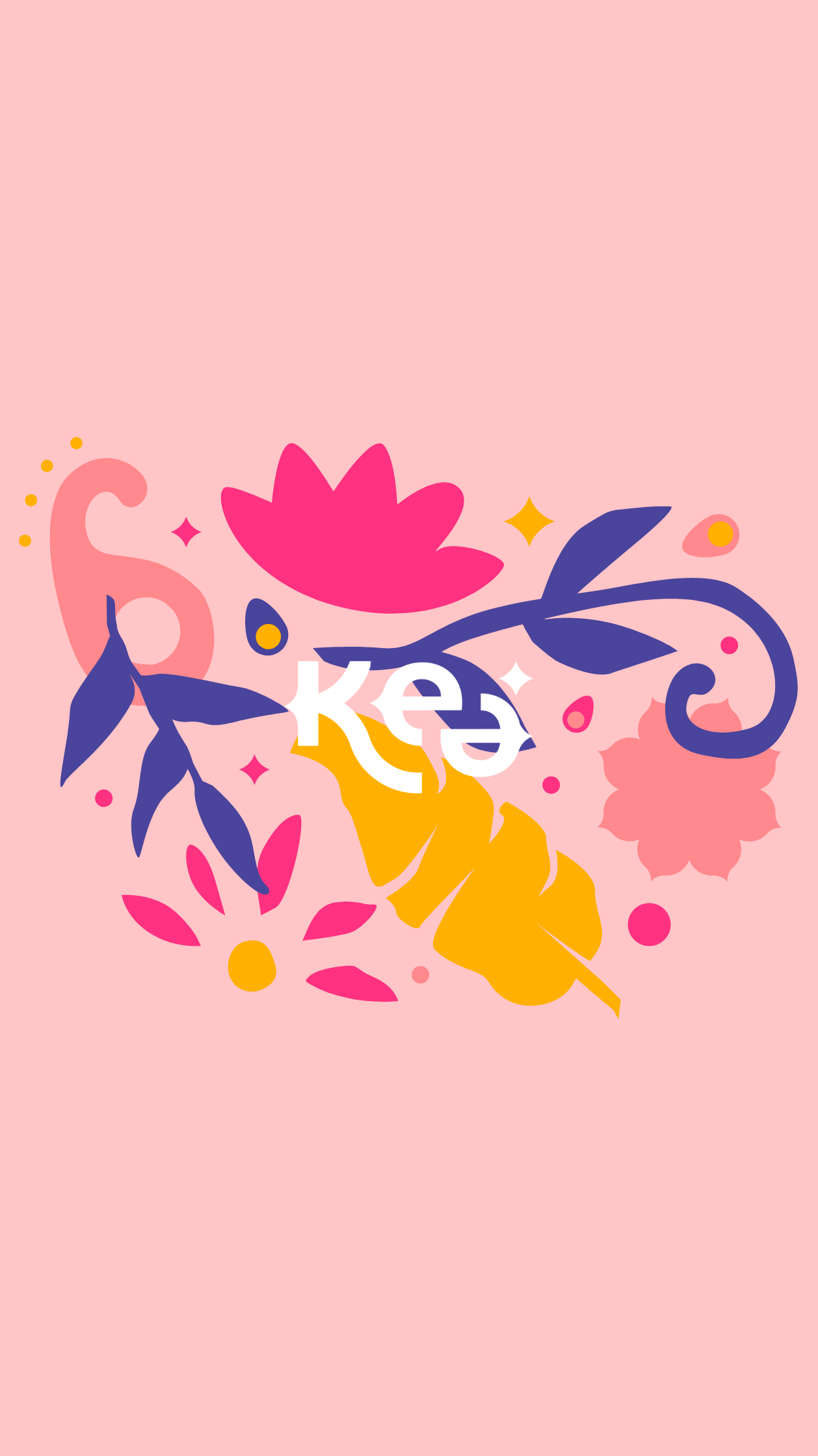Kea Cosmetics Branding beauty brand brand identity design branding colourful floral logo logo design logotype minimal typography vector wordmark