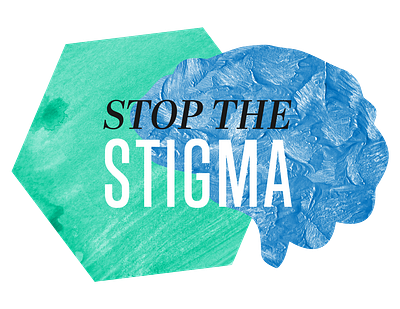 Stop The Stigma Logo design logo mental health mental health awareness mentalhealth