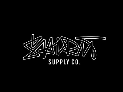 Spirit Supply calligraphy font lettering logo logotype typography