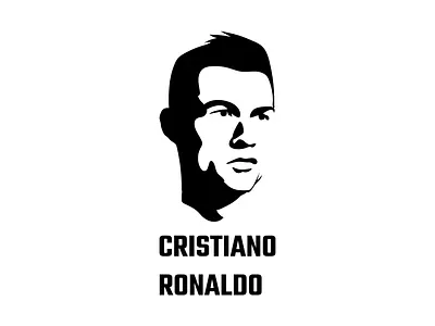 CRISTIANO LOGO FACE design draw illustrator inkscape logo logo design vector