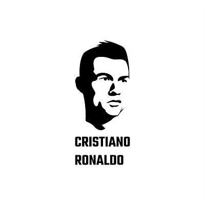 CRISTIANO LOGO FACE design draw illustrator inkscape logo logo design vector