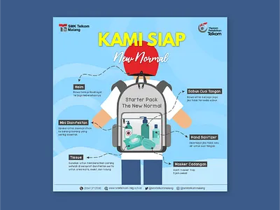 New Normal Infographic design infographic poster vector