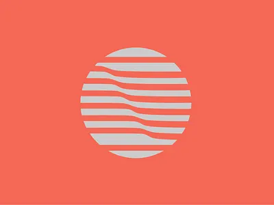 Wave Study minimal modern vector