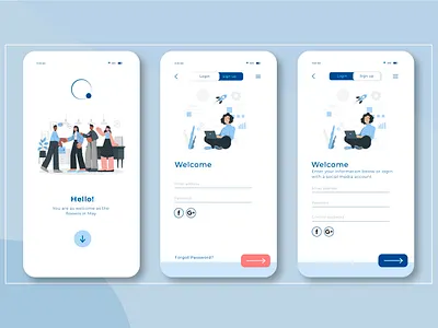 Login screen app app design application design illustration illustration art mordernapp ui ui ux ui design uidesign ux uxdesign uxui
