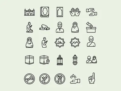Muslim Icon branding icon icons illustration muslim muslim icon ramadan ramadan kareem