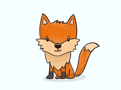 Fox animal creative cute design fox fox illustration illustration
