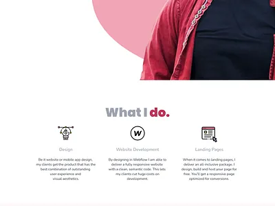 Personal Portfolio design figma minimal portfolio ux web