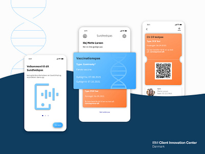 IBM CIC | Corona (COVID-19) Passport corona covid health healthcare ibm interface ios app design mobile app mobile ui passport sketch ui ui design wallet