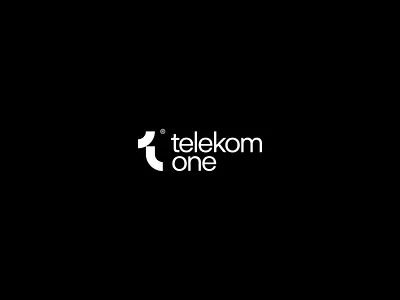 telekom one custom design dial helvetica logo logo design logotype minimal mobile monogram number one simple t telekom typeface typography