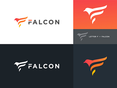 Letter F + Falcon Bird - logo design bird icon bird logo brand brand identity branding letter logo letter logo design lettermark logo logodesign logodesigner logodesigns logoicon logomark logos logosymbol logotype logotypes modern logo