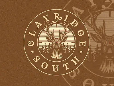 Hunting Property brand identity branding combination logo deer deer deisgn deer logo design graphic design hand drawing design hunting design icon design illustration logo mascot logo professional logo vintage design