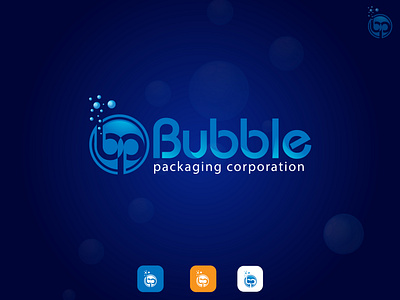 BUBBLE - Packaging Corporation Logo Design branding creative design graphic design icon logo logodesign modern logo vector