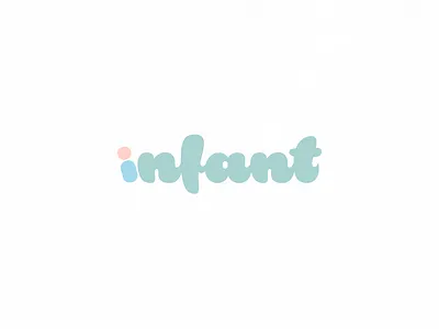 Infant | Typographical Poster font graphics illustration letters poster simple text type typography word