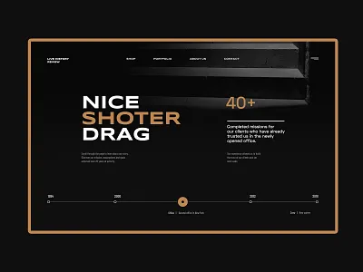 Live History - Website Concept concept date design history information timelapse timeline ui ux web design webdesign website