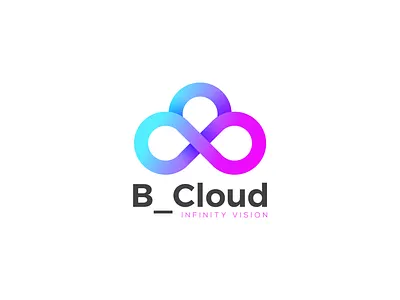 Cloud b letter brand brand identity branding branding design clean cloud cloudy concept creative infinity minimalist modern modern logo tech logo trendy web