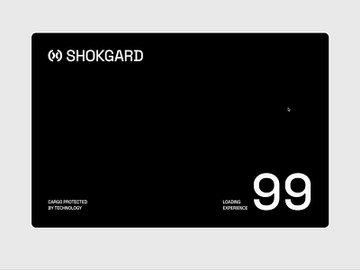SHOKGARD design interaction design minimal ui web website