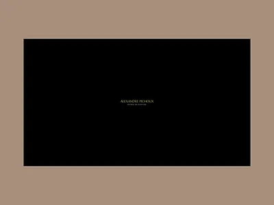 Alexandre Pichoux - Hairdressing Salon alexandrepichoux analogue axp branding charter design hair hairdressing paris photography portfolio typography ui