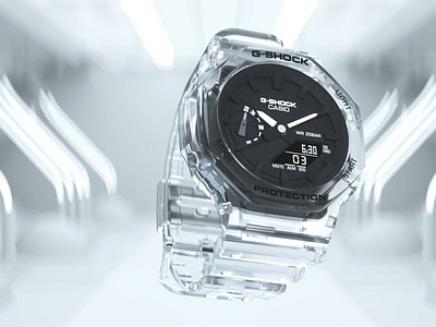 G-SHOCK 3d modeling 3danimation ae aftereffects animation brand c4d casio design logo motion watch