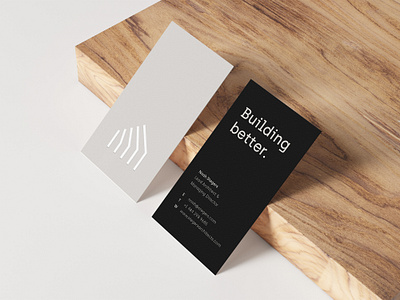 Stegers Branding Business Card architect architectural architecture beige black brand brand identity branding business card contrast high end identity interiour interiour designer logo luxury minimal natural scandinavian wood