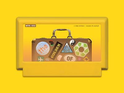 My Famicase 2021 – The Golden Age Of Travel 8 bit branding design famicom illustration logo nintendo retro vector