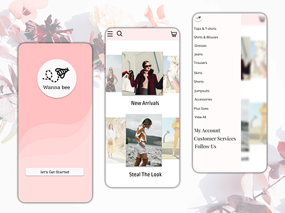 E- commerce app beautiful clothes clothing design ecommerce app ecommerce shop online shop online shopping online store shop shopping ui