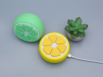 Lemon and Lime Keypads 3d printed 3d printing adafruit fruit fusion360 keypad lemon mechanical keyboard