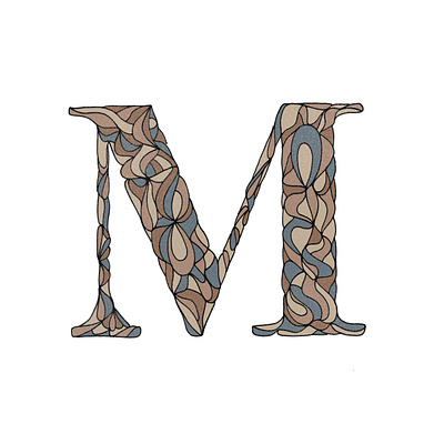 36 Days of Type : M graphic design hand lettering illustration lettering logo typography