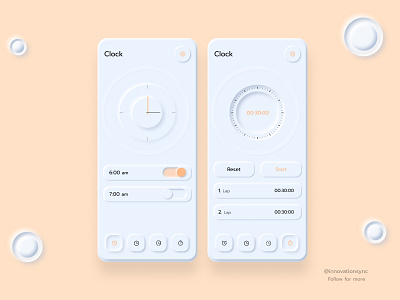 Clock Ui Design animation branding dailyui digitaldesign flatdesign graphicdesign illustration innovationsync landingpage logo minimal mobiledesign productdesign typography uidesign uidesignpatterns userinterface uxdesign uxui webdesign