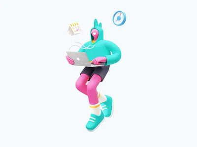 Conceptzilla: Sticking To Deadlines 3d 3d art 3d illustration art character character design character illustration deadlines design digital art freelance graphic illustration illustration art illustration for web illustrator shakuro vector