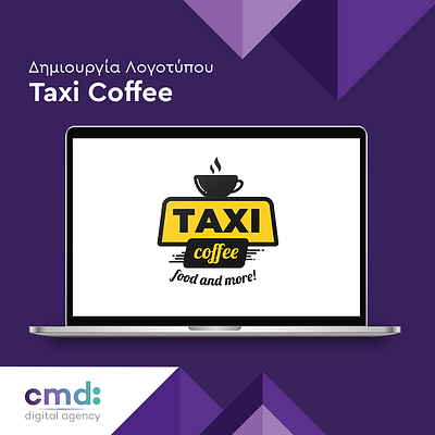 Logo Design - TAXI coffee graphic design graphicdesign logodesign logotype web design