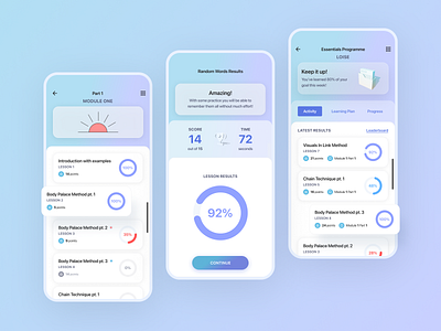 UI/UX design — E-learning App app design app navigation application clean design clean ui designer learning app mobile app mobile app design mobile application mobile design mobile ui mobile ui design mobile ui ux mobile uiux ui ui ux ui design uidesign