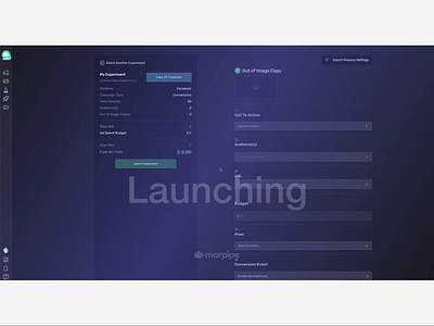 Quick Start: Launch ads advertising advertisment animation app branding creative dark theme design experiment flat launch multiply quick start test tutor tutorial tutorial animation ui ux