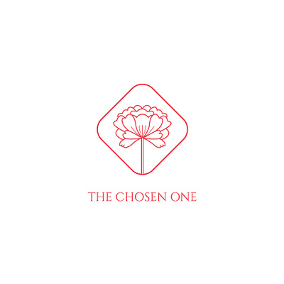 The Chosen One Logo Design branding design graphic design illustration logo modern typogaphy vector
