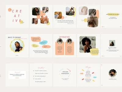 Coach Carousel Templates canva canva instagram canva template canva templates coach coaching creative design fashion girl instagram instagram template post design post instagram social media template templates