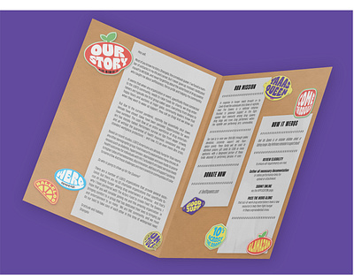 FTQ Brochure brand identity branding brochure brochure design brochure mockup charity design drag drag queens feed the queens food security illustration shangela typography vector visual identity