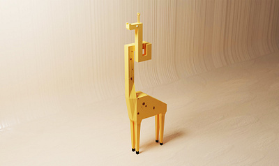 3d giraffe blender blender3d