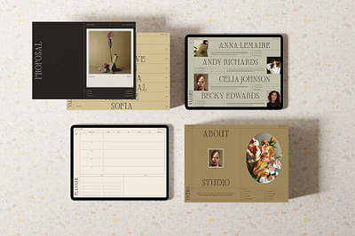 Pitch and Client Questionniare blogger kit client welcome pitch deck press kit project planner project proposal service guide