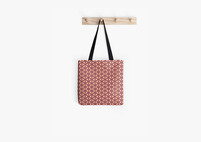 Pink geometric pattern adobe adobe illustrator art bag bag design bags branding cubes design dribbbleweeklywarmup geometric geometric design graphic graphicdesign illustration pattern pattern art pattern design photoshop vector
