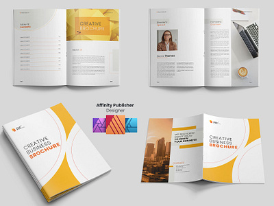 Affinity Publisher Multipage Brochure Design affinity affinity publisher brochure design minimal multipage print