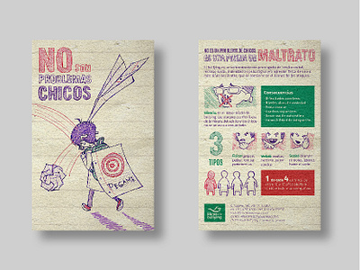 Campaña Libres de Bullying design illustration