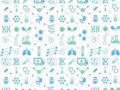 La Petite Clinique baby clothes biology childrens book clinique hospital illustration minimal pattern art pharma pharmacy