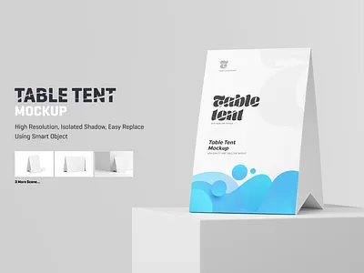 Table Tent Mockup brand branding design desk mock up mock up mock ups mockup mockups presentation psdmockup table table tent table tent mockup tent
